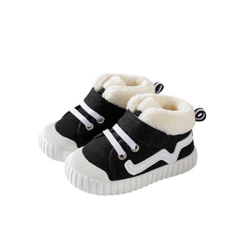 Cotton Toddler Shoes Winter Warm Cotton Shoes Women - Almoni Express