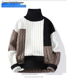 Couple Wear Turtleneck Pullover Thick Sweater Soft Warm Pure Cashmere Simple Bottoming Shirt - Almoni Express