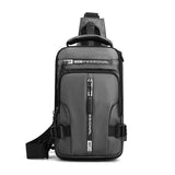 Crossbody Bags Men Multifunctional Backpack Shoulder Chest Bags - AL MONI EXPRESS