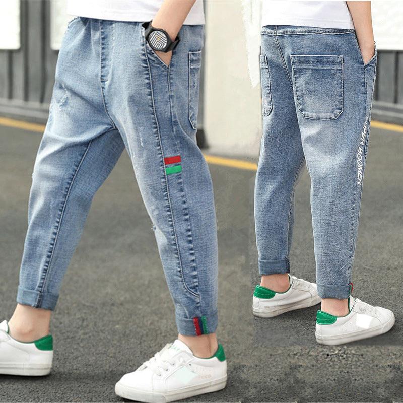 CUHK Kids' Fashion Straight Casual Pants - Almoni Express