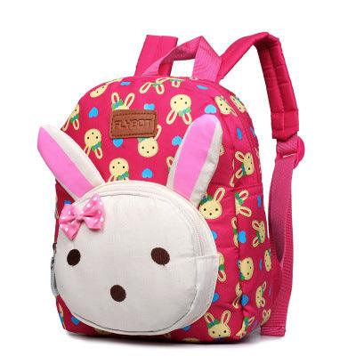 Custom-made children's schoolbag, canvas, rabbit, bear, baby, baby, baby and baby cartoon package - Almoni Express