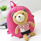 Cute Baby Backpack Anti-lost Bear Cartoon - Almoni Express