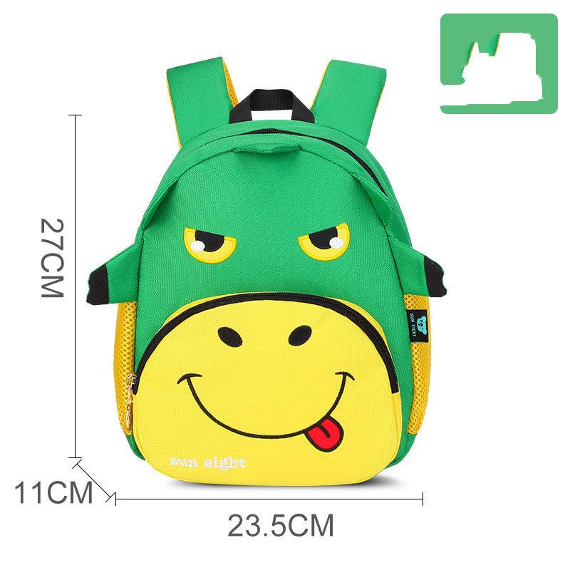 Cute Cartoon Shoulders Baby Lightweight Backpack Elementary School Schoolbag - Almoni Express