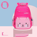 Cute Cartoon Shoulders Baby Lightweight Backpack Elementary School Schoolbag - Almoni Express