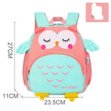 Cute Cartoon Shoulders Baby Lightweight Backpack Elementary School Schoolbag - Almoni Express