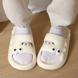 Cute Cartoon Slippers For Women Men Indoor And Outdoor Non-slip Thick Soles Floor Bathroom Slippers Fashion House Shoes - AL MONI EXPRESS