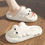 Cute Cartoon Slippers For Women Men Indoor And Outdoor Non-slip Thick Soles Floor Bathroom Slippers Fashion House Shoes - AL MONI EXPRESS