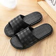 Cute Plaid Print Home Slippers Soft Sole Non-slip Floor Bathroom Shower Slippers For Women And Men House Shoes - AL MONI EXPRESS