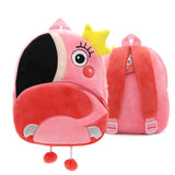 Cute Plush Backpacks Kindergarten Cartoon School Bags Children Animal Toys Bag - Almoni Express