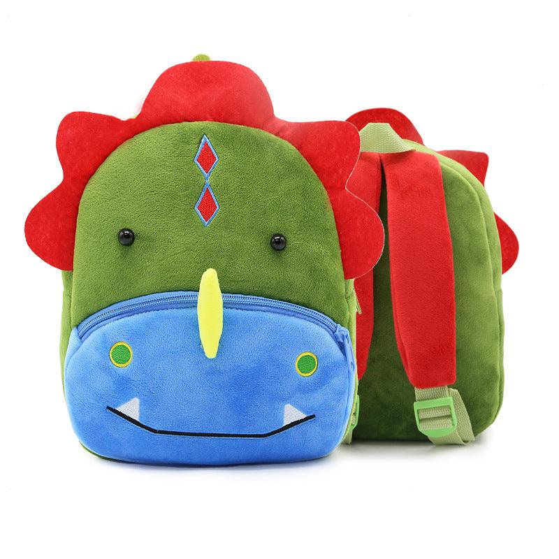 Cute Plush Backpacks Kindergarten Cartoon School Bags Children Animal Toys Bag - Almoni Express