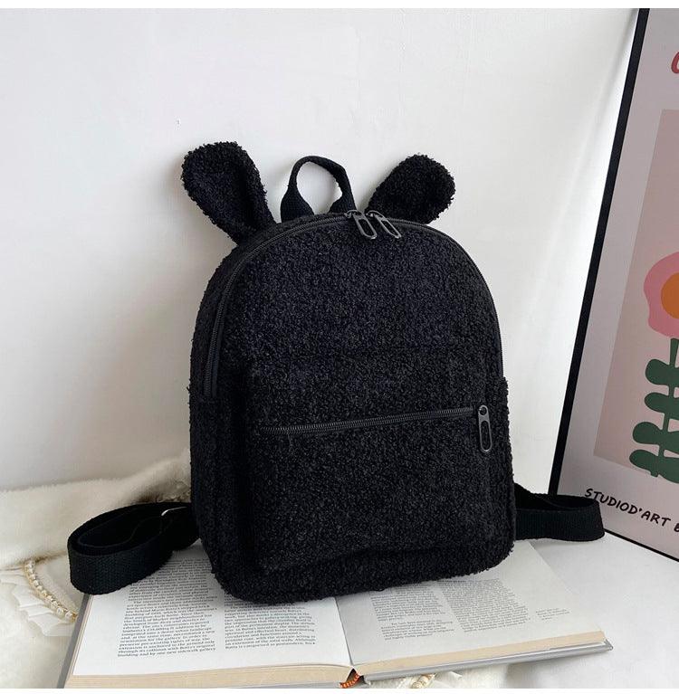 Cute Plush Bag Women's Autumn And Winter New - Almoni Express