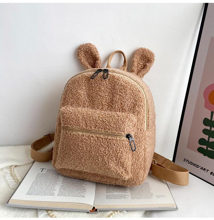 Cute Plush Bag Women's Autumn And Winter New - Almoni Express