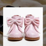 Cute Short Boots Girls Zipper British Style - Almoni Express