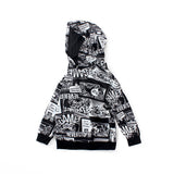 Children's Hooded Loose Long Sleeve Pullover Sweater