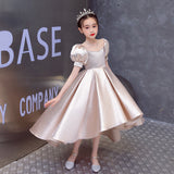 Puff Sleeve  Style Girl Princess Dress Little Girl Catwalk