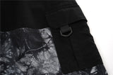 Men's Loose Tie Dye Panel Cargo Pants