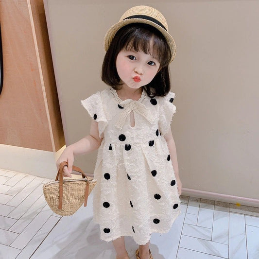 Girls Dress Summer Dress Baby Foreign Style Girls Summer Dress Children Dress