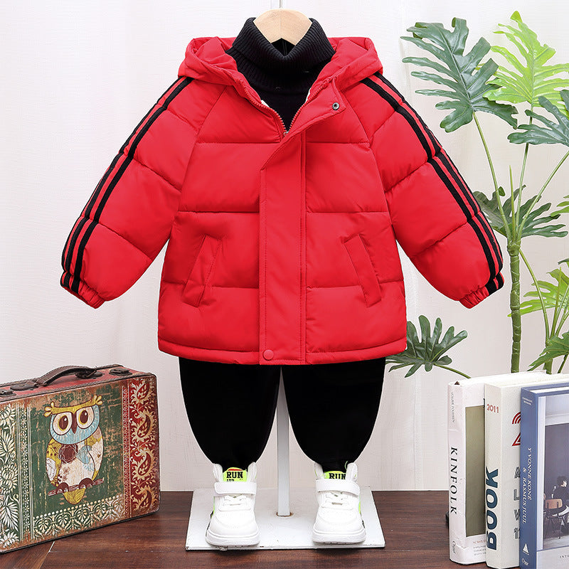 Children's Cotton Clothes Thickened Fall Winter Coat