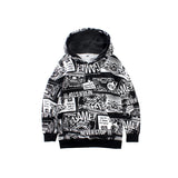 Children's Hooded Loose Long Sleeve Pullover Sweater