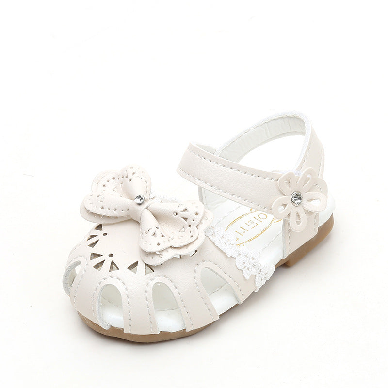 Baby Girl Sandals Toe Soft Sole Wear-resistant And Comfortable