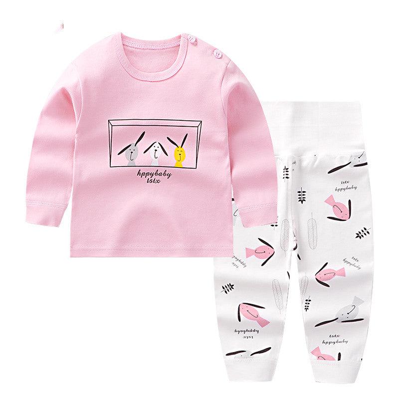 Baby Autumn Clothes Suit Cotton Baby Underwear - Almoni Express