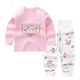 Baby Autumn Clothes Suit Cotton Baby Underwear - Almoni Express