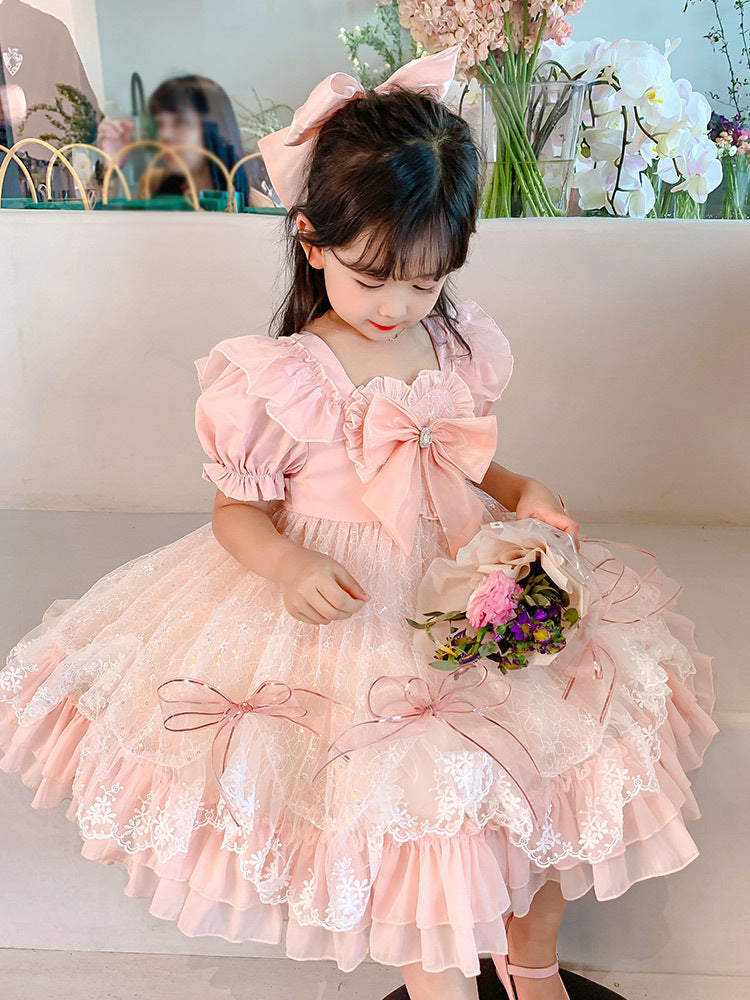 Girls' Court Style Lolita Princess Dress