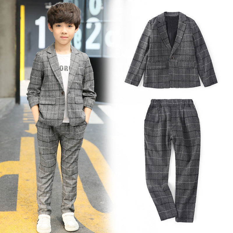 Boy's Suit Suit Children's Casual Small Suit Boy