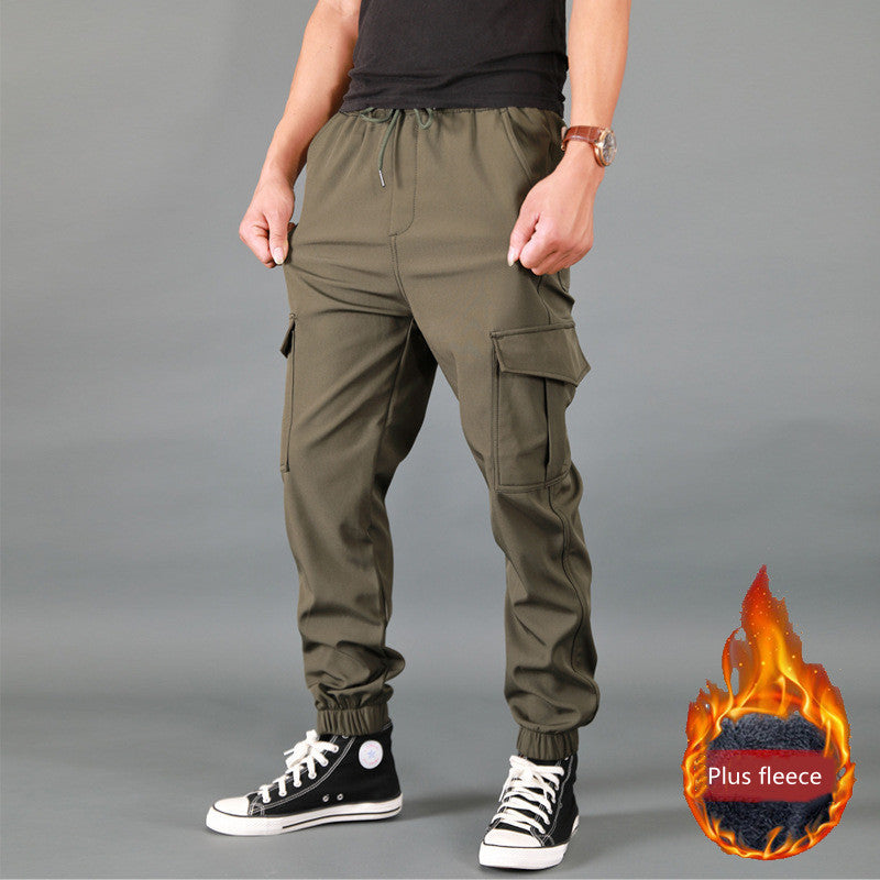 Loose Winter Casual Workwear Men's Corset Pants