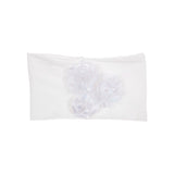 Satin Cloth Mesh Flower Rose Baby Headband