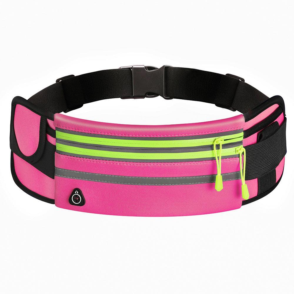 Double Zippers Waist Bags Waterproof Sports Running Fanny Pack - AL MONI EXPRESS