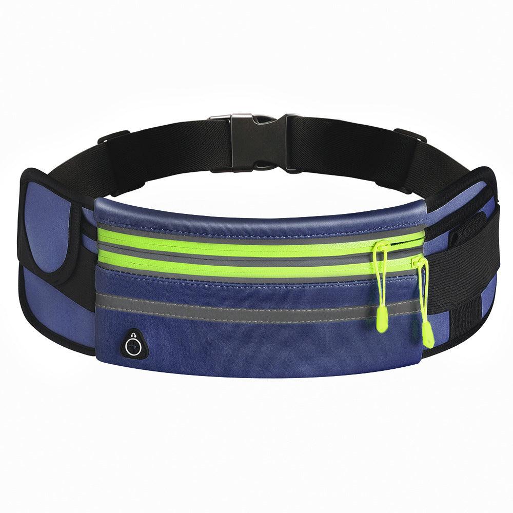 Double Zippers Waist Bags Waterproof Sports Running Fanny Pack - AL MONI EXPRESS