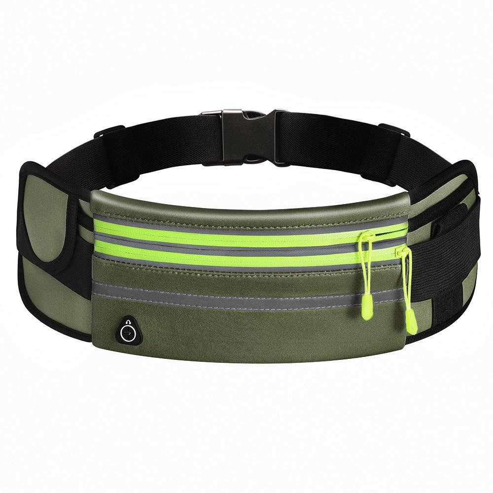 Double Zippers Waist Bags Waterproof Sports Running Fanny Pack - AL MONI EXPRESS