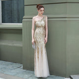 Dress Female Fairy Fantasy Ladies Party Party Party Evening Dress Sexy Long Section Was Thin Toast Bride - Almoni Express