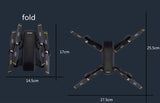 Drone Folding Dual Camera Aircraft DM107S Optical Flow Positioning 4K HD Aerial Photography Drone - Almoni Express