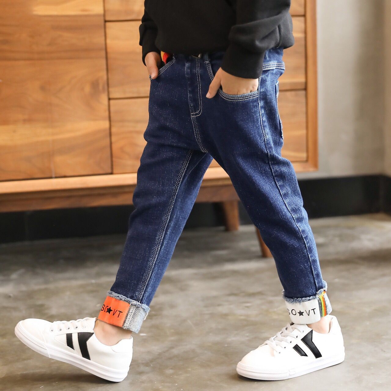 Boys' Denim Trousers Trousers Children's Clothing