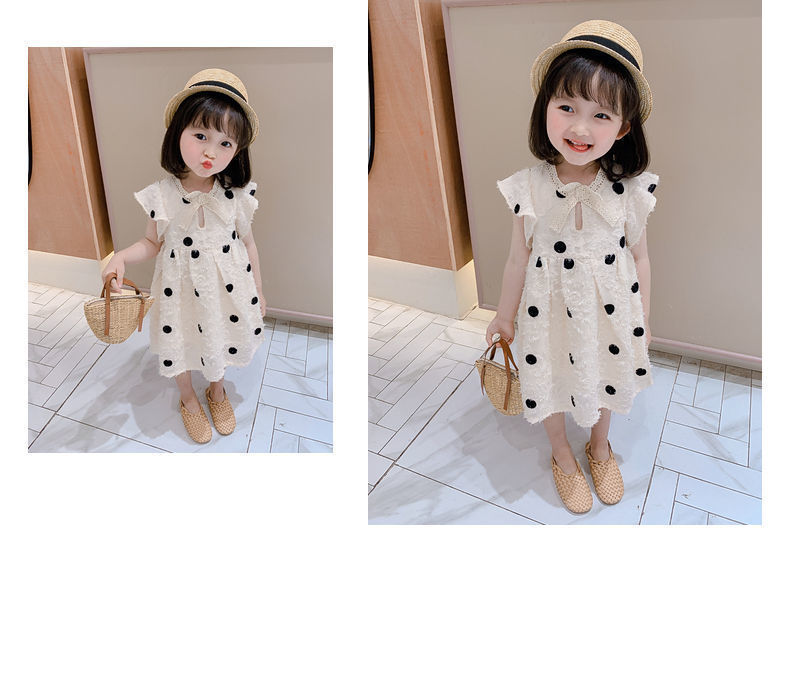 Girls Dress Summer Dress Baby Foreign Style Girls Summer Dress Children Dress