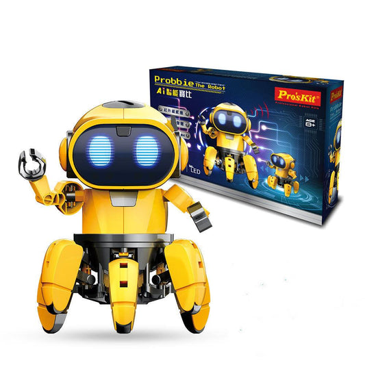 Educational Science Toys Ai Intelligent Robot Baobi Children's Building Blocks Splicing - Almoni Express