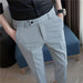 Light Gray Cropped Pants