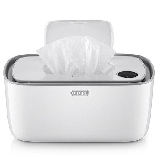 Electric Baby Wet Tissue Dispenser Paper Case Napkin Heating Storage Box Warmer Temperature Control Thermostat Wipes Heater - Almoni Express