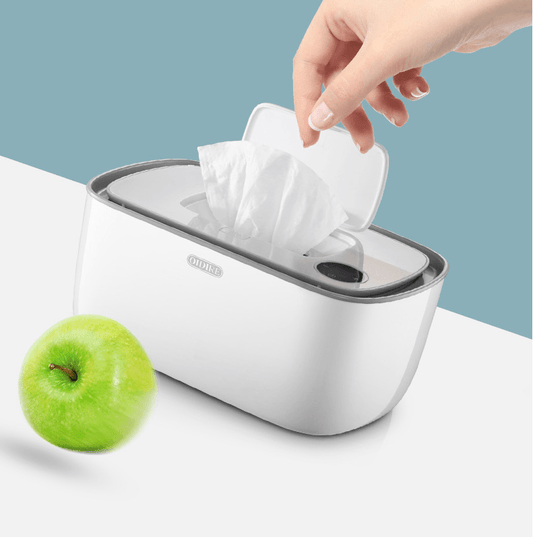 Electric Baby Wet Tissue Dispenser Paper Case Napkin Heating Storage Box Warmer Temperature Control Thermostat Wipes Heater - Almoni Express