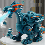 Electric Spray Mechanical Dinosaur Toy Model Multifunctional Sound And Light Toy - Almoni Express