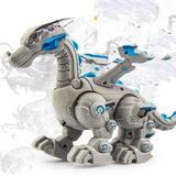 Electric Spray Mechanical Dinosaur Toy Model Multifunctional Sound And Light Toy - Almoni Express