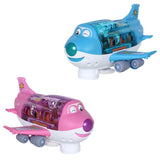 Electric Universal Cartoon Airplane Lights Music Rotation Toys - AL MONI EXPRESS