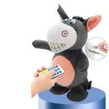 Electronic Robot Donkey Remote Control Kids Plush Toy Speak /walk/sing - Almoni Express