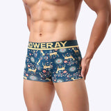 Elk Mid Waist Boxer Pants Men Panties Men - Almoni Express