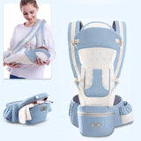 Ergonomic Baby Carrier Infant Baby Hipseat Carrier 3 In 1 Front Facing Ergonomic Kangaroo Baby Wrap Sling - Almoni Express