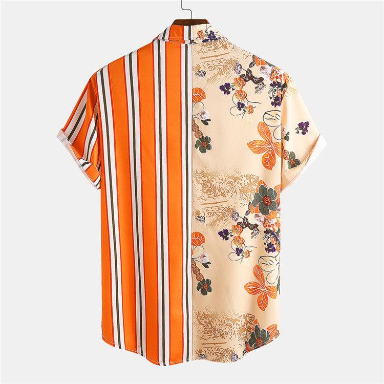 European And American Fashion Short Sleeve Shirt - AL MONI EXPRESS