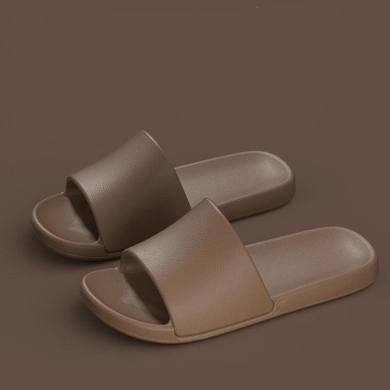 EVA Home Slippers For Couple Indoors And Outdoors Non-slip Soft-Soled Bathroom Bathing Slippers Women Men House Shoes - AL MONI EXPRESS