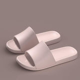 EVA Home Slippers For Couple Indoors And Outdoors Non-slip Soft-Soled Bathroom Bathing Slippers Women Men House Shoes - AL MONI EXPRESS